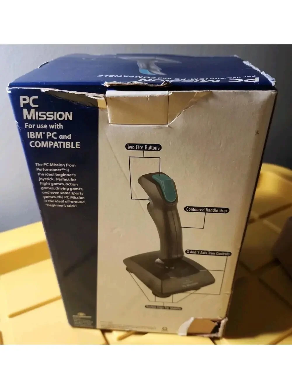 Vintage Performance PC mission  Joystick, PC, IBM Pc , NEW In Box